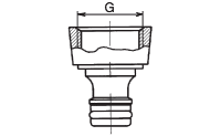 PPR Rychlospojka  Gardena, DN 25 x 1"   31011